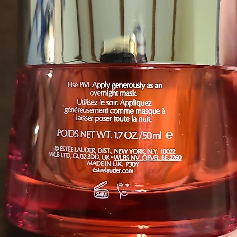 ESTEE LAUDER Nutritious Super Pomegranate Radiant Energy Night Cream / Mask -NEW